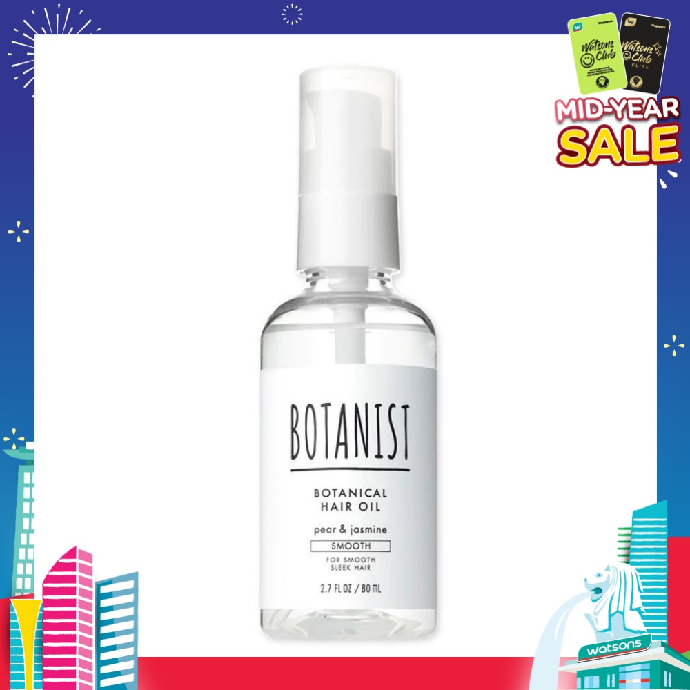 Botanical Smooth Hair Oil Pear & Jasmine (For Smooth Sleek Hair) 80ml