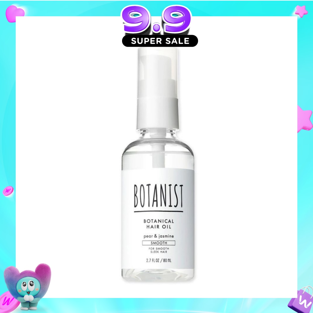 Botanical Smooth Hair Oil Pear & Jasmine (For Smooth Sleek Hair) 80ml (Expiry: Jun`2027) image