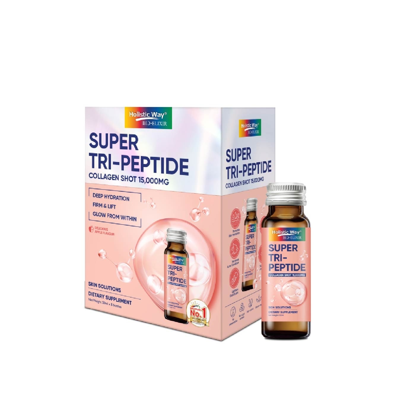 Bio Elixir Super Tri Peptide Collagen Shot 15,000mg Bundle Set 1s image