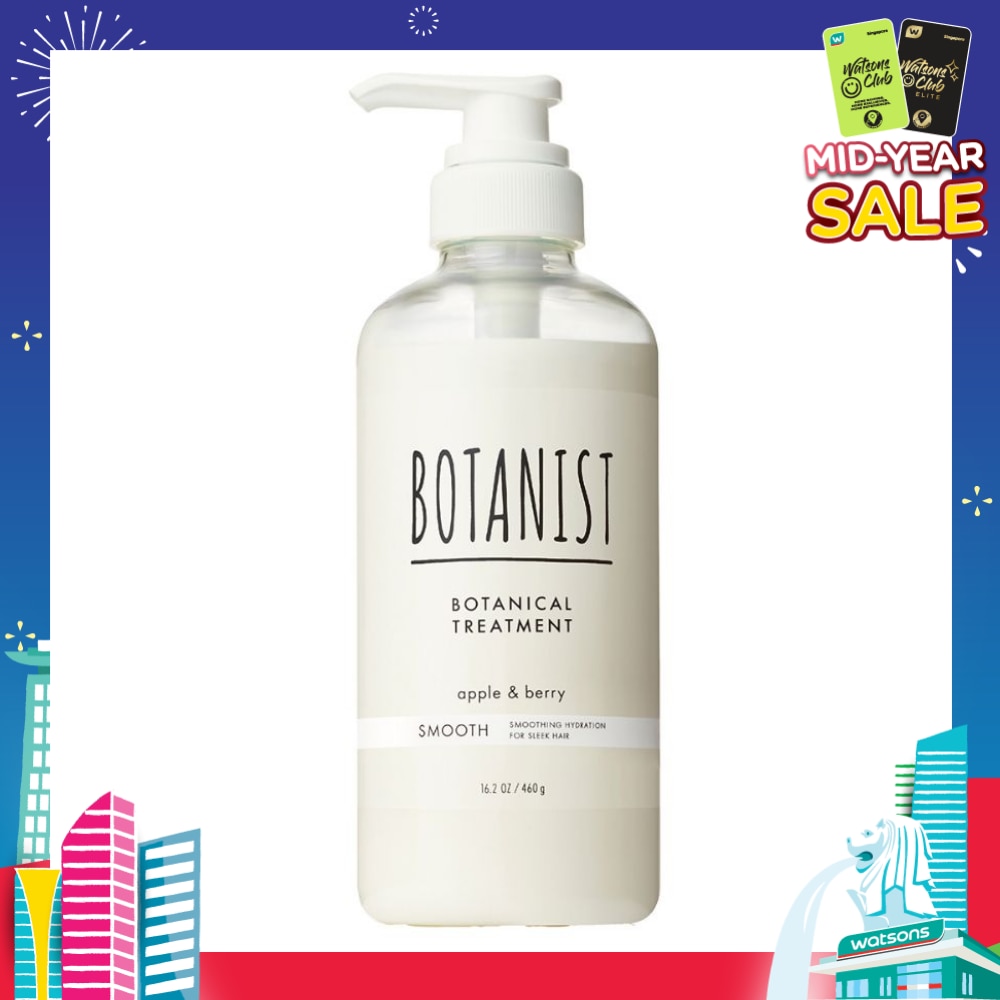 Botanical Smooth Treatment Apple & Berry (Smoothing Hydration For Sleek Hair) 460g