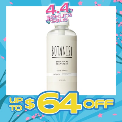 BOTANIST - Botanical Smooth Treatment Apple & Berry (Smoothing Hydration For Sleek Hair) 460g
