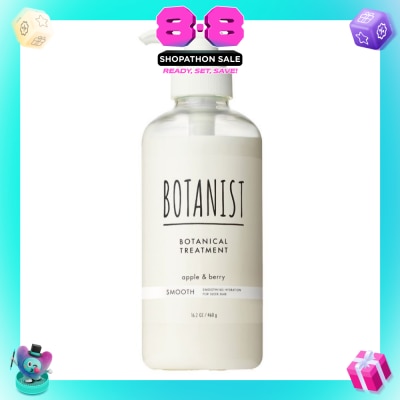 BOTANIST - Botanical Smooth Treatment Apple & Berry (Smoothing Hydration For Sleek Hair) 460g