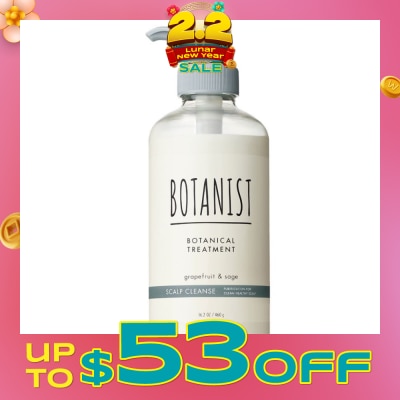 BOTANIST Botanical Scalp Cleanse Treatment Grapefruit & Sage (Purification For Clean Healthy Scalp) 460g