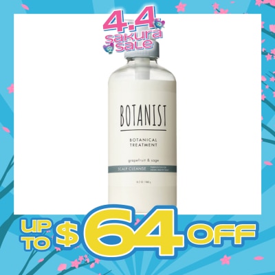 BOTANIST - Botanical Scalp Cleanse Treatment Grapefruit & Sage (Purification For Clean Healthy Scalp) 460g