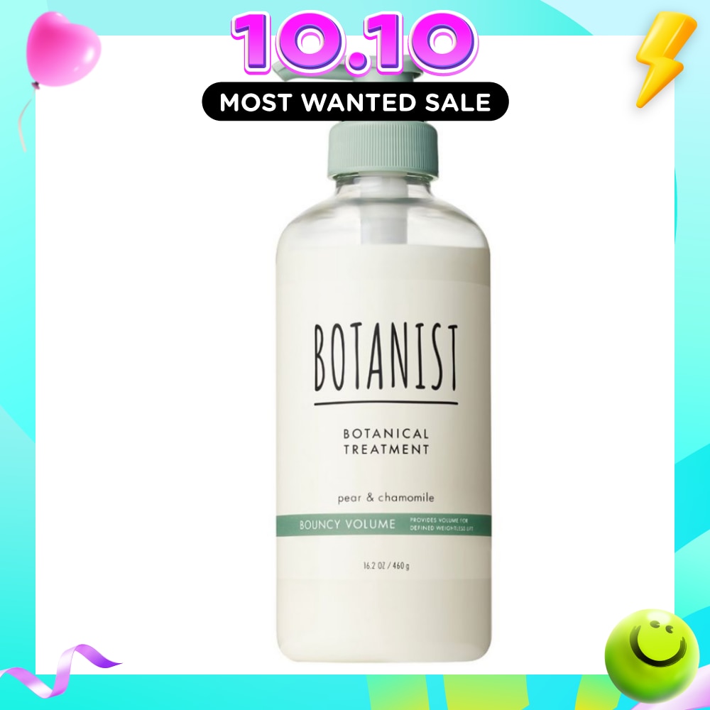Botanical Bouncy Volume Treatment Pear & Chamomile (Provides Volume For Defined Weightless) 460g (Expiry: Jun`2027) image