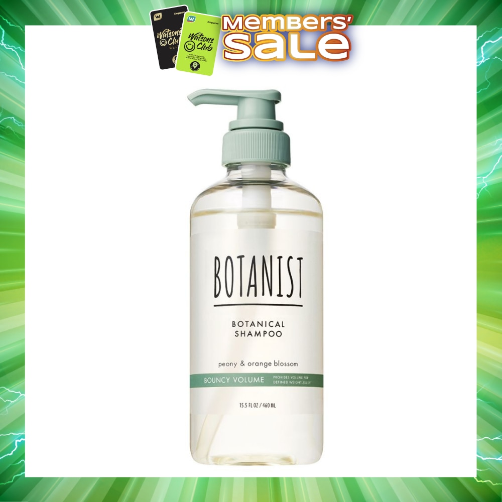 Botanical Bouncy Volume Shampoo Peony & Orange Blossom (Provides Volume For Defined Weightless) 460ml