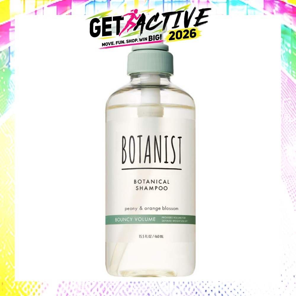 Botanical Bouncy Volume Shampoo Peony & Orange Blossom (Provides Volume For Defined Weightless) 460ml image