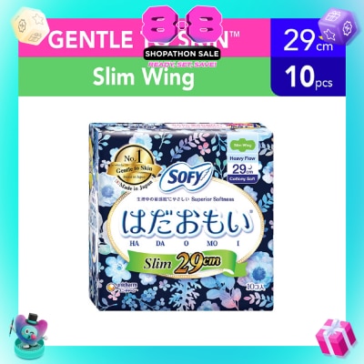 SOFY - Hadaomoi Night Slim Wing 29cm