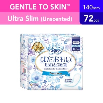 SOFY Hadaomoi Unscented Pantyliner