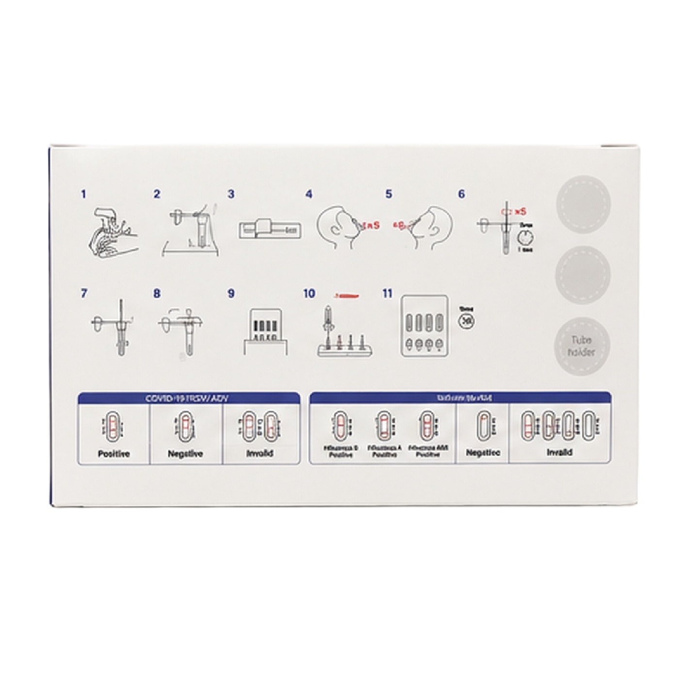 Flu A&B 5 in 1 Rapid Test Kit 5s image