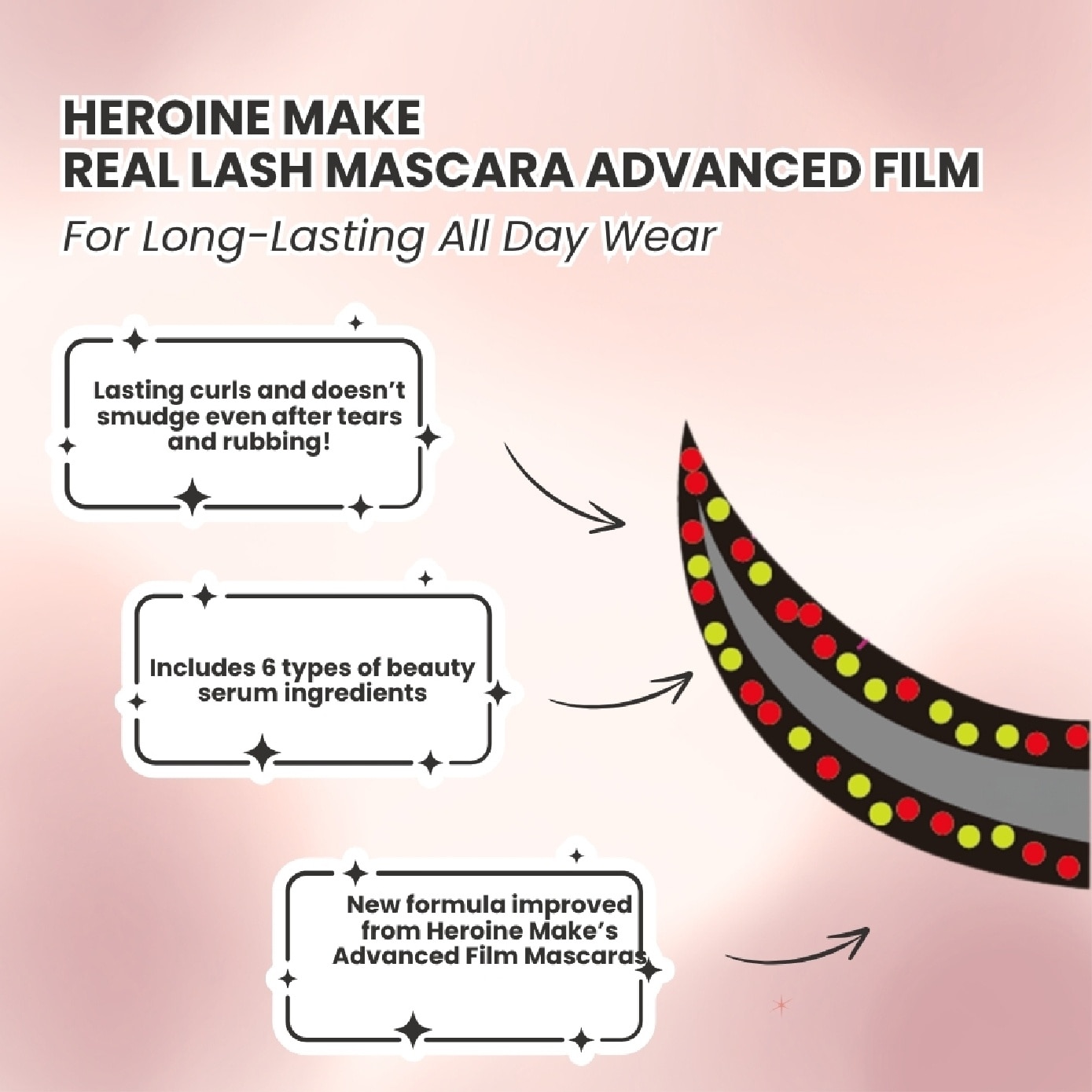 Real Lash Mascara Advanced Film #51 Sunlit Black 6g image