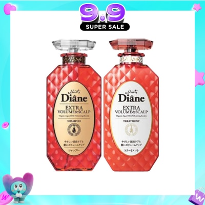 MOIST DIANE - Perfect Beauty Extra Volume Scalp Hair Care Bundle Set 1s image