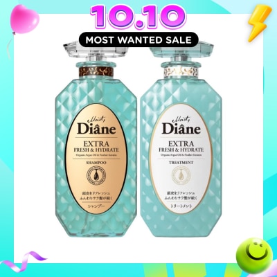 MOIST DIANE Perfect Beauty Extra Fresh & Hydrate Hair Care Bundle Set 1s image