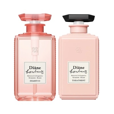 DIANE BONHEUR - Grasse Rose Hair Care Bundle Set 1s