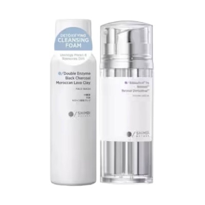 SHIMBI - Detoxifying Cleansing Foam & Anti-Aging Derma Serum Bundle Set 1s image