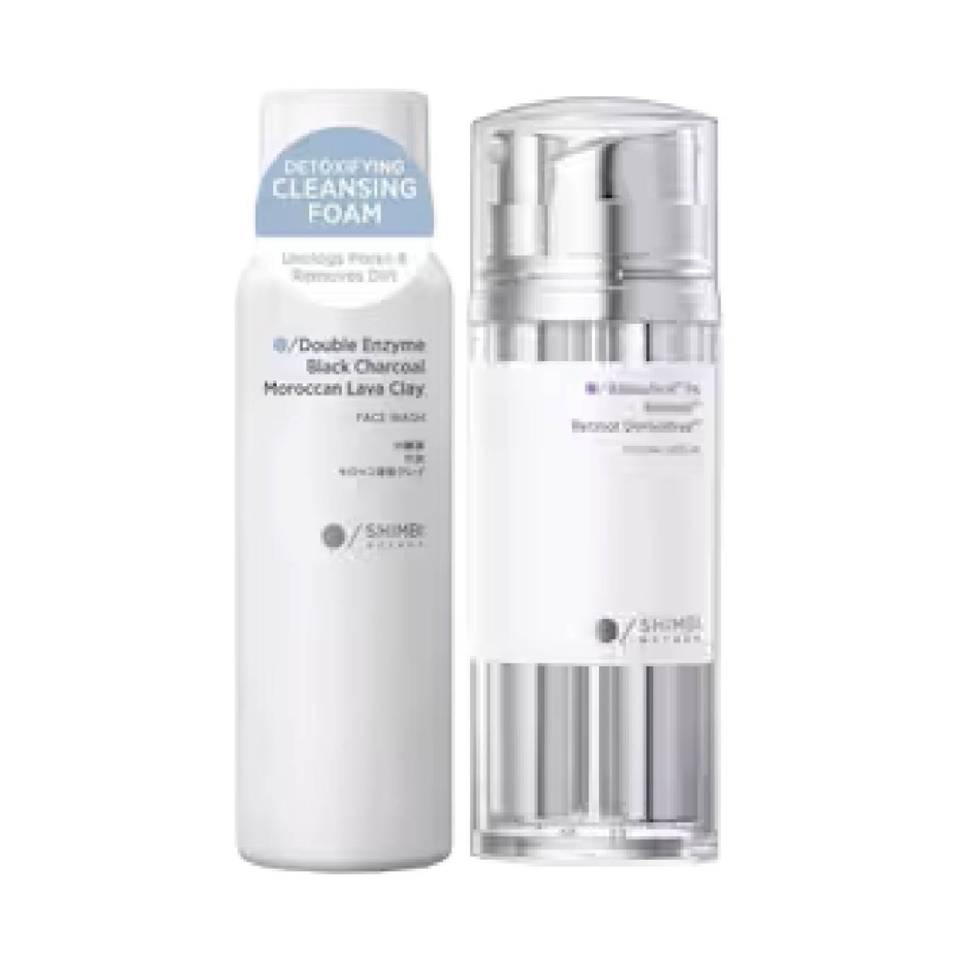 Detoxifying Cleansing Foam & Anti-Aging Derma Serum Bundle Set 1s image