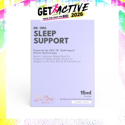 DR ORA - Sleep Support with Lychee Lemon Flavor Sachet 15ml x 15s image