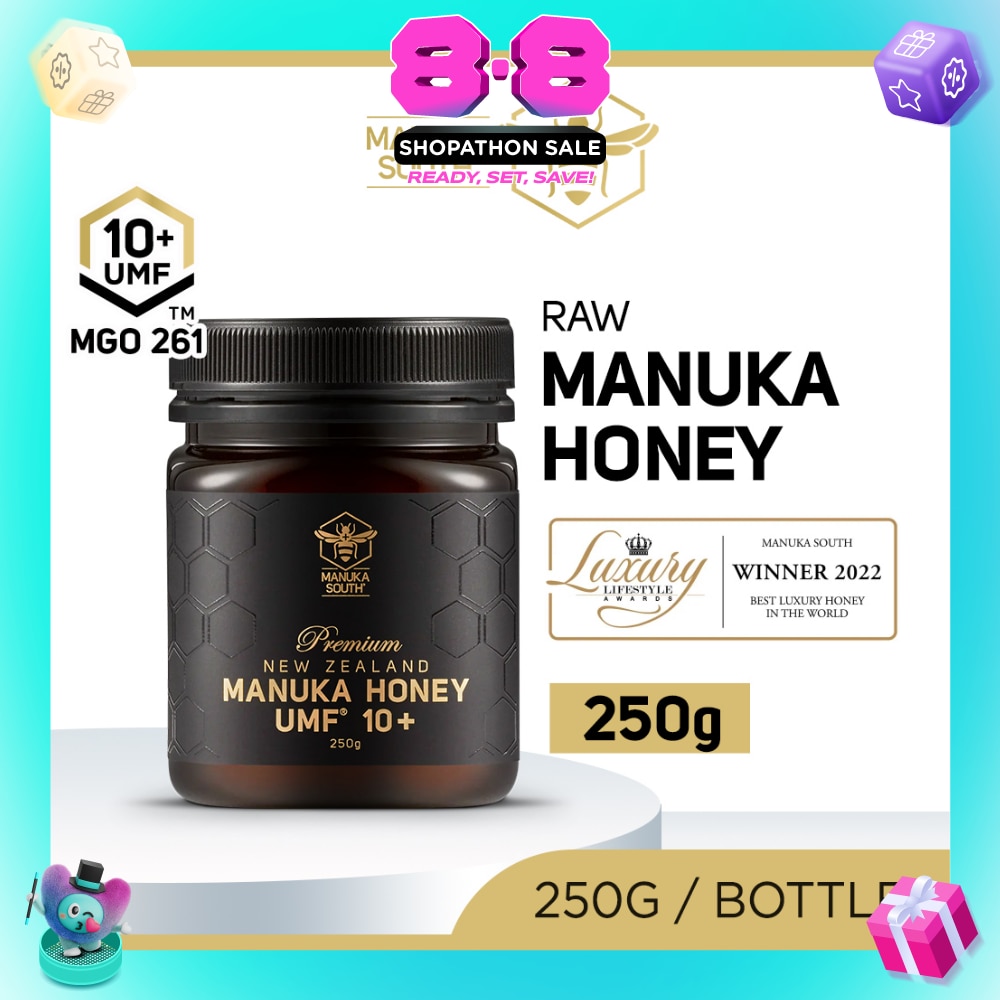 UMF 10+ MGO251 Manuka Honey (Authentic 100% New Zealand Manuka Honey) 250g