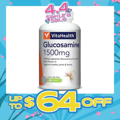 VITAHEALTH - Glucosamine 1500mg 60s