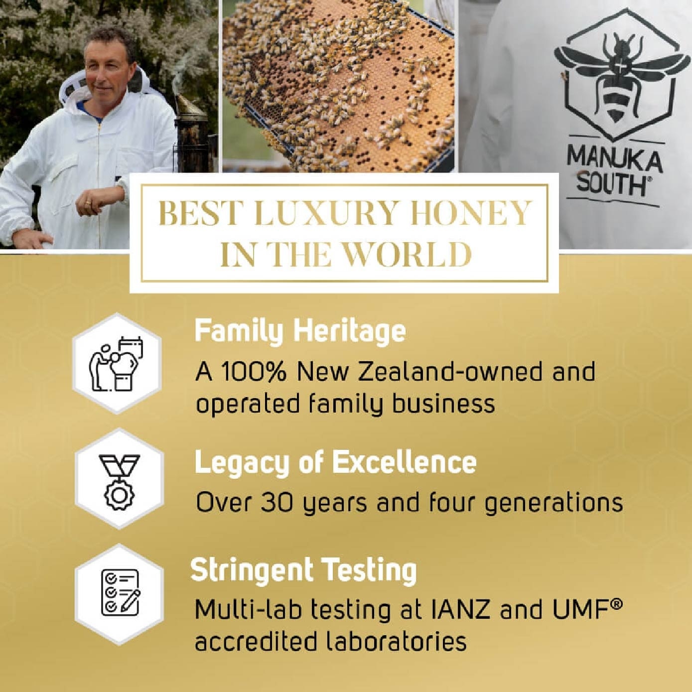 UMF 20+ MGO826 Manuka Honey (Authentic 100% New Zealand Manuka Honey) 500g