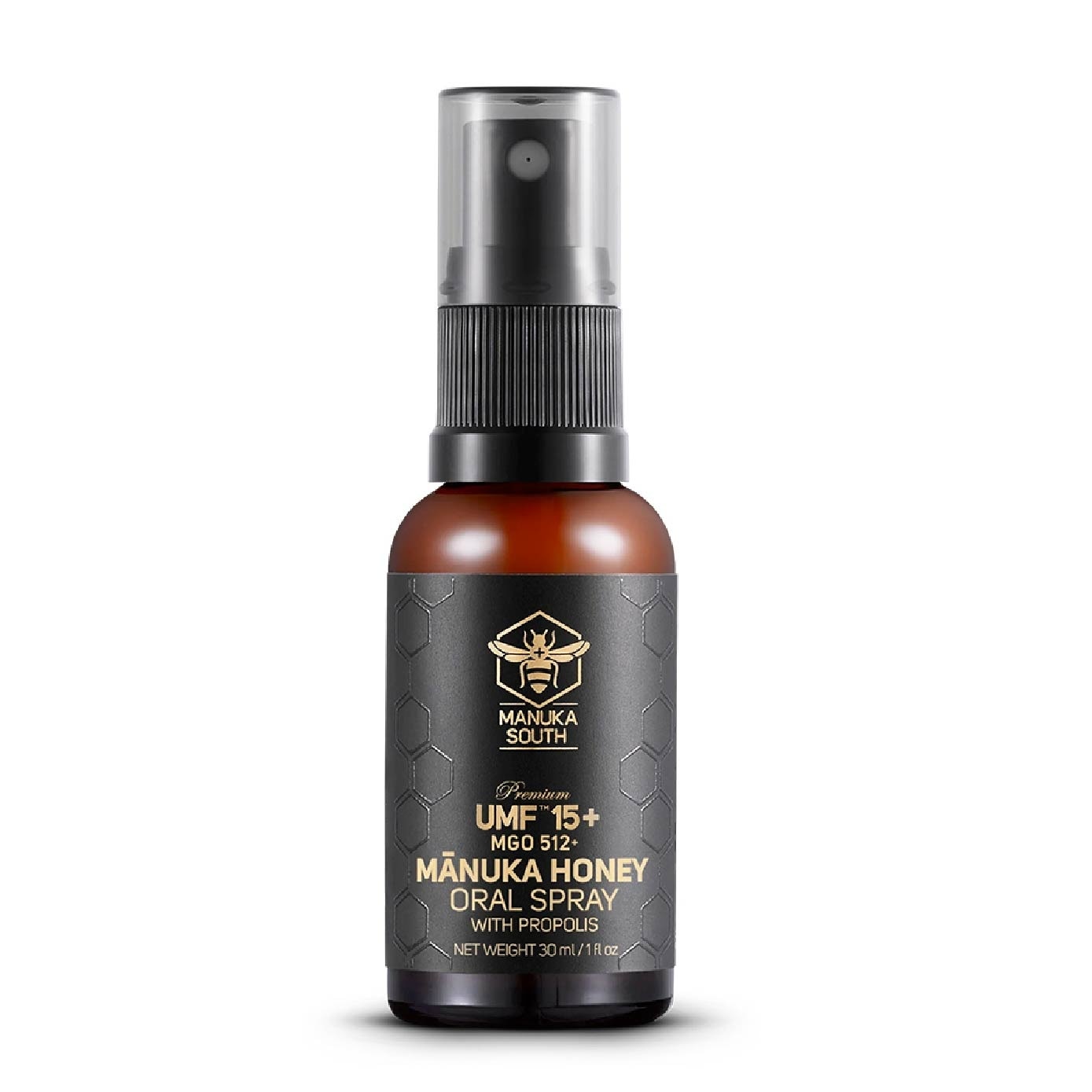 UMF 15+ Manuka Honey Oral Spray with Propolis Throat & Mouth Care 30ml