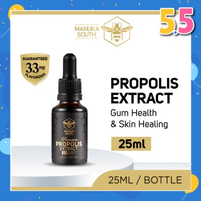 MANUKA SOUTH Propolis Extract (For Gum Health & Skin Healing) 25ml