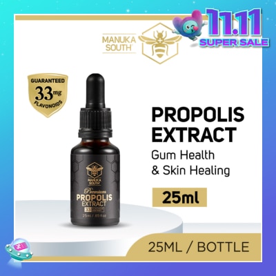 MANUKA SOUTH Propolis Extract (For Gum Health & Skin Healing) 25ml