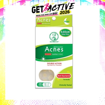 ACNES - High Oil Absorbent & Anti-Bacterial Acne Patch for Night 0.03cm 26s image