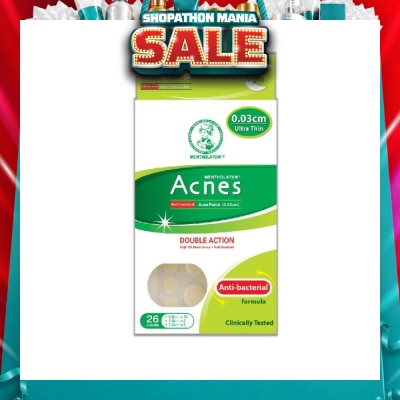 ACNES - High Oil Absorbent & Anti-Bacterial Acne Patch for Night 0.03cm 26s