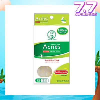 ACNES High Oil Absorbent & Anti-Bacterial Acne Patch for Night 0.03cm 26s