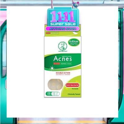 ACNES High Oil Absorbent & Anti Bacterial Acne Patch for Night 0.03cm 26s image