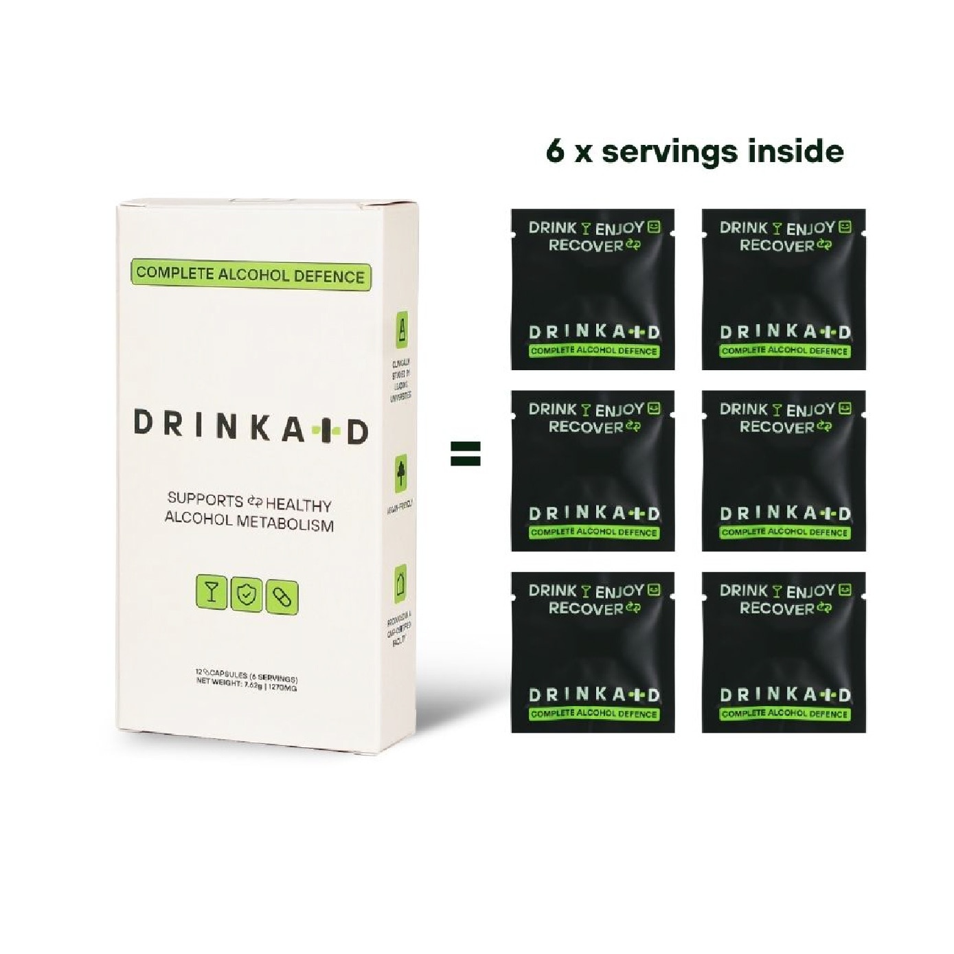 Complete Alcohol Defence Supplement 6s