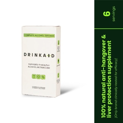 DRINKAID - Complete Alcohol Defence Supplement 6s
