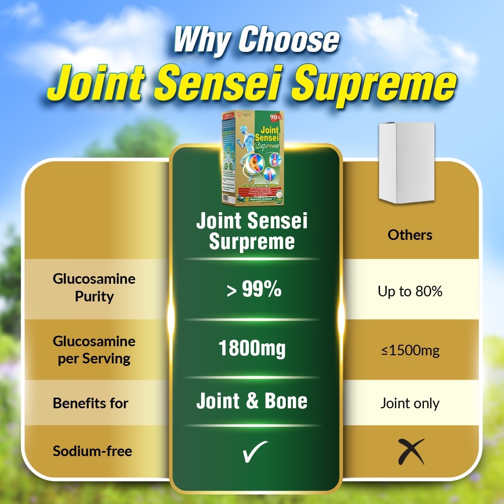Joint Sensei Supreme Dietary Supplement Tablet Twin Pack 540s x 2
