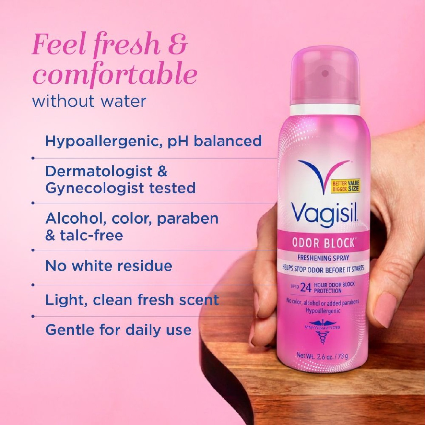 Odor Block® Freshening Spray 73g image