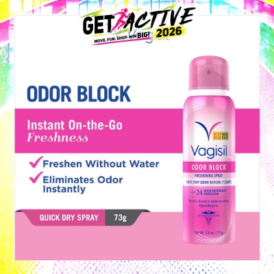 VAGISIL® - Odor Block® Freshening Spray 73g image