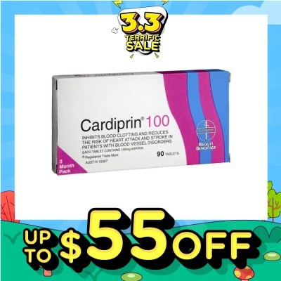 CARDIPRIN 100mg Tablets 90s