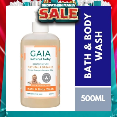 GAIA - Naturally Scented pH Balanced Bath & Body Wash 500ml