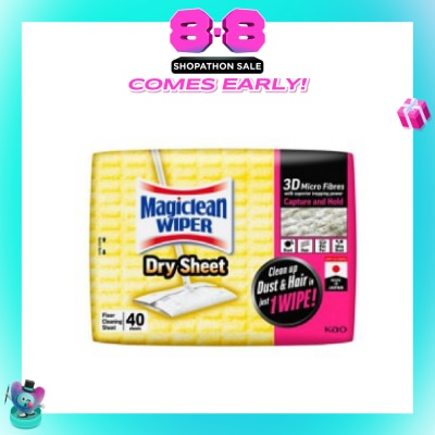 MAGICLEAN - Wiper Dry Sheet 40 Wipes