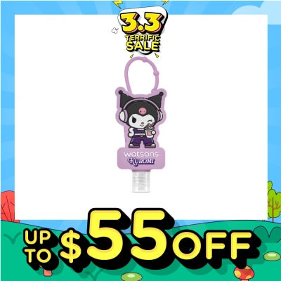 WATSONS Sanrio Kuromi Lavender Anti-Bacterial Hand Sanitiser 30ml