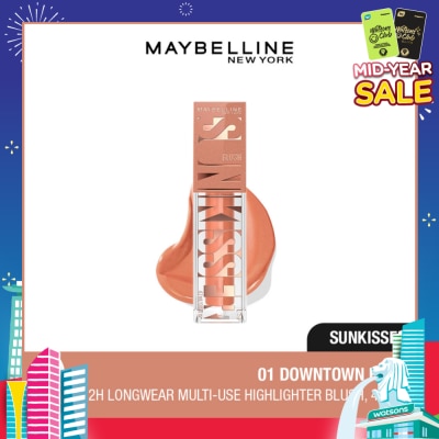 MAYBELLINE Sunkisser Multi-Use Highlighter Blush 01 Downtown Rush 4.7ml