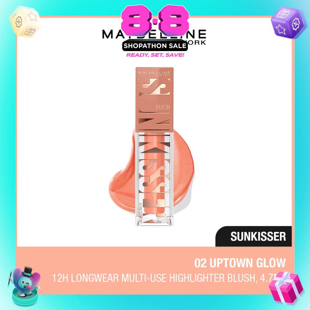 Sunkisser Multi-Use Highlighter Blush 02 Uptown Glow 4.7ml