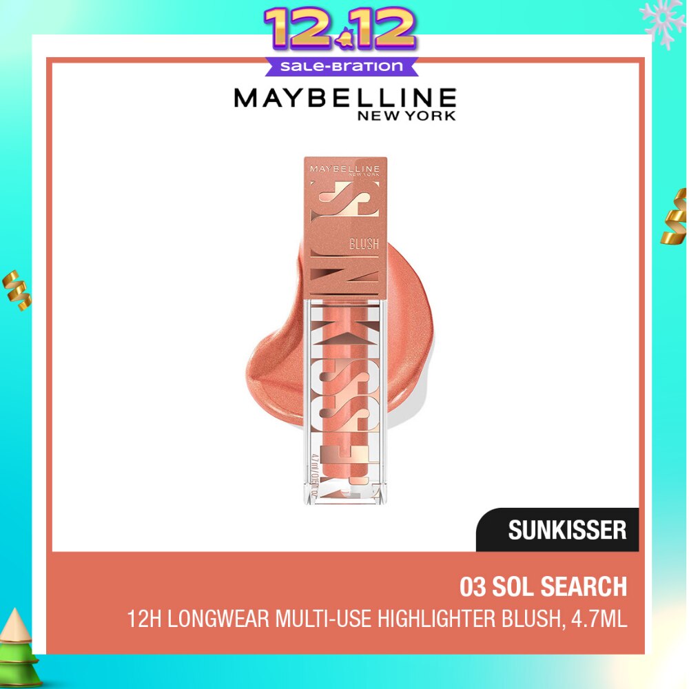 Sunkisser Multi-Use Highlighter Blush 03 Sol Search 4.7ml