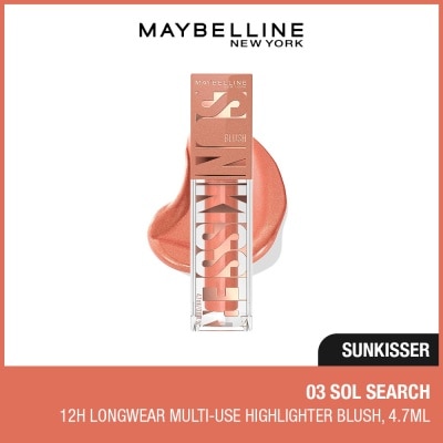 MAYBELLINE Sunkisser Multi-Use Highlighter Blush 03 Sol Search 4.7ml