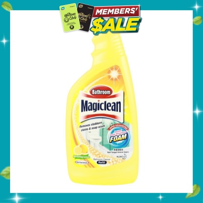 MAGICLEAN Lemon Scent Bathroom Cleaner Refill Pack 500ml image