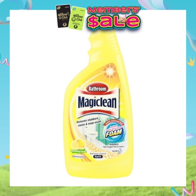 MAGICLEAN - Lemon Scent Bathroom Cleaner Refill Pack 500ml