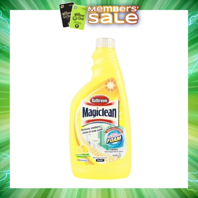 MAGICLEAN - Lemon Scent Bathroom Cleaner Refill Pack 500ml