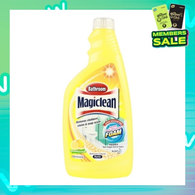 MAGICLEAN Lemon Scent Bathroom Cleaner Refill Pack 500ml