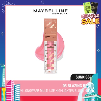 MAYBELLINE Sunkisser Multi-Use Highlighter Blush 05 Blazing Blush 4.7ml