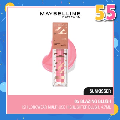 MAYBELLINE Sunkisser Multi-Use Highlighter Blush 05 Blazing Blush 4.7ml